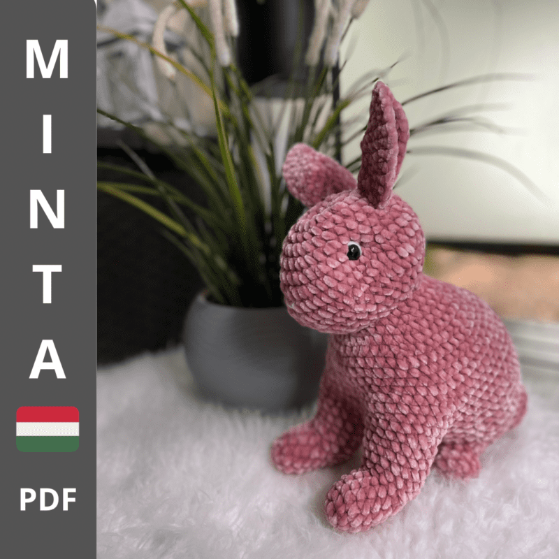 Zsenilia nyuszi MINTA - magyar
