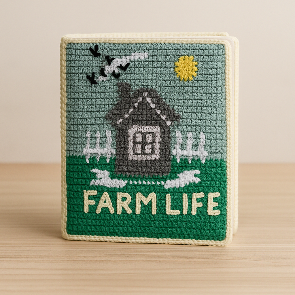 Horgolt interaktív mesekönyv horgolásminta pdf - A farmon